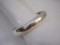 Sterling Silver Hinged Bangle Bracelet, 22.6 g