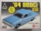 Lindberg '64 Dodge 330 Model Kit, 1/25 Scale, Unassembled, No. 72176, 1997 In Original Box, 1 lb