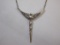 Sterling Silver Steven Lavaggi Angel Necklace, 4.2 g