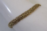 14K Gold Byzantine Chain Bracelet, Turkey, 5.8 g