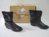 Comfortview Women's Boots in Black size 9W, New in Box, 2lbs
