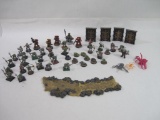 Assortment of Miniature Figurines for Roleplaying by Games Workshop, 2lbs
