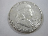 1963 Franklin Silver US Half Dollar Coin