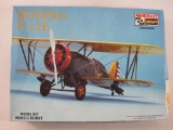 Hasegawa Minicraft Boeing P-12E Fighter Model Kit, 1/32 Scale, Unassembled, No. 1061, In Original
