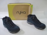 Ryka Women's Lightweight Hiking Boot in Navy Size 9W, In Box, See Photos for Condition, 2lbs 4oz