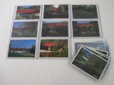 Postcards of Indiana and Pennsylvania Covered Bridges, including Shade Gap PA, Vermont Indiana,