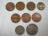 Assorted Japanese Coins including 1963 10 Yen, 1970 100 Yen, 1951 10 Yen and more
