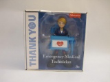 Fisher Price Thank You Emergency Medical Technician EMT Action Figure, 2020 Mattel, 14 oz