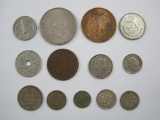 Assorted European Coins from Italy, Denmark, Finland and more