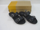 Dr. Andrew Weil Integrative Footwear Mystic Sandals in Black Size 9B, New in Box, 1.5lbs