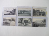 Vintage Postcards of Pennsylvania Covered Bridges, including Saltsburg, Camp Hill, Columbia PA and