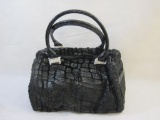 Dennis by Dennis Basso Faux Fur Purse with Crossbody Strap with branded storage bag, 1 lb 14 oz