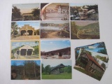 Postcards of Covered Bridges, including Keener, Alabama, Ashland, Delaware, Knox County, Tennessee