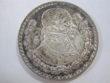 1962 Mexico Silver Un Peso Coin