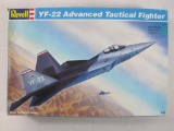 Revell YF-22 Advanced Tactical Fighter Model Kit, 1/72 Scale, Unassembled, No. 4462, 1993 In