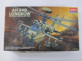Academy Hobby Model Kits AH-64D Longbow Attack Helicopter, 1/48 Scale, Unassembled, Factory Sealed