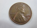 1970 US Lincoln Error Penny with Offset Bottom Edge