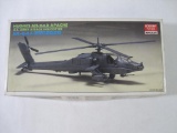 Academy Minicraft Hughes AH-64A Apache U.S. Army Attack Helicopter Model Kit, 1/72 Scale,