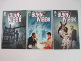 Bunny Mask 2-4 Jul-Sep 2021, Three Comics by AfterShock Comics LLC., 9oz
