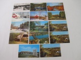 Postcards of New Hampshire Covered Bridges, including Dalton, Conway, Bartlett and Others, approx