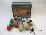 Hallmark Illuminations Snowflake Snowballs, in original box, power supply not included, 1 lb