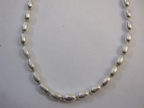 Sterling Silver Necklace, 32.0 g
