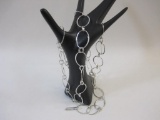 Robert Lee Morris RLM Studio Sterling Silver Long Link Necklace, 28.7 g