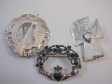 Three Irish Pins from Soldor and more, 2 oz