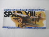 Advent Spad XIII Model Kit, Eddie Rickenbacker's Biplane, 1/28 Scale, Unassembled, No. 3423, 1979 by