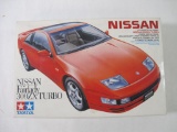 Tamiya Nissan Fairlady 300ZX Turbo Model Kit, 1/24 Scale Sports Car Series, No. 24087, Partially