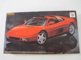 MRC Fujimi Select Collection Ferrari 348ts Model Kit, 1/24 Scale, Unassembled Factory Sealed Parts,