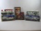 Two Hess Trucks includes Recreation Van, 1998, Emergency Ladder Truck, 1996, Plus Howard Stern U.S.