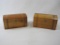 Two Wood Cigar Boxes from Manila, Philippines, Tabacalera and Le Flor de la Isabela, A-4-2