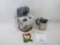 Cook's Essentials Home & Go Take 2 Coffee Maker with Two 16 oz Thermal Mugs and Thermal Carafe, Mod: