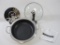 Cook's Essentials Stainless 500 10.5 inch Buffet Pan with Lid & Trivet, New in Packaging