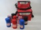 Sublime Soft Coolers 2 Piece Set with 8 Flip-N-Cold Can Coolers