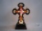 Stained Glass Tiffany Style Lighted Celtic Cross