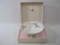 Gilt Serving Bowl with Irises in Original Box