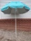 What-A-Beach Umbrella GustBuster Beach Umbrella, New in Packaging