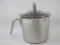 Vented Multi-Pot with Straining Lid by Krona Norpro, 2.1 Liter,18/10 Polished Stainless Steel