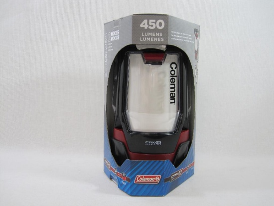 Coleman Triago Lantern, CPX 6 Compatible, 450 Lumens, New in Box, Batteries Not Included