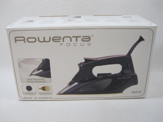 Rowenta Focas Variable Steam Iron, 1725 Watt, Model DW5195 2013 Fashion Week with Platinium Sole,