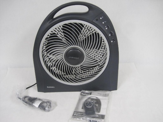 Holmes Blizzard Oscillating Grill Power Fan by Sunbeam Products 2011, New in Packaging