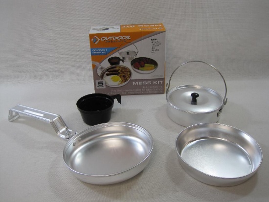 Outdoor Products Compact 5 Piece Mess Kit, New in Box