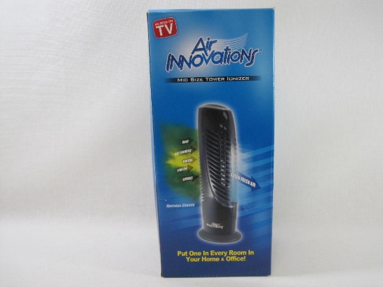 Air Innovations Mid Size Tower Ionizer, As Seen on TV, New in Box