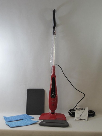 Haan Slim & Light Floor Sanitizer, SI-35 Steamer with Carpet Glide and 2 Microfiber Pads, New