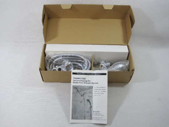 Down Pour Shower System, The Amcor Group LTD, made in China, New in Box