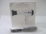Featherweight Professional Ionic Ceramic Hair Dryer by Bespoke Labs With T3 Brush With Tourmaline