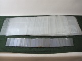 Assortment of Binder Page and Single Plastic Card Protectors/Organizers