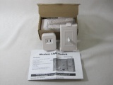 HandySwitch Set of 3 Home Wireless Light Switch Outlets, New in Box